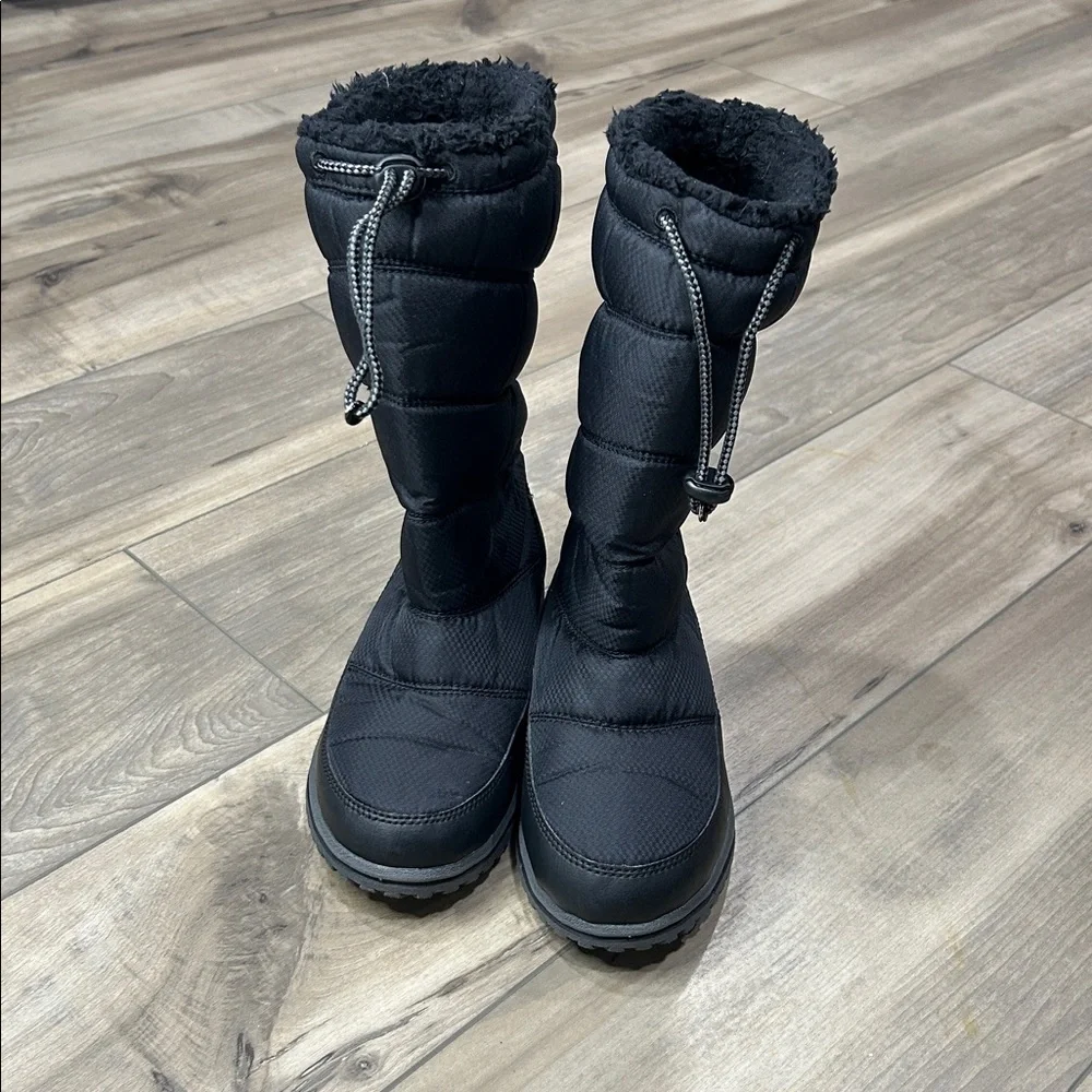 L.L. Bean Black Insulated Winter Boots